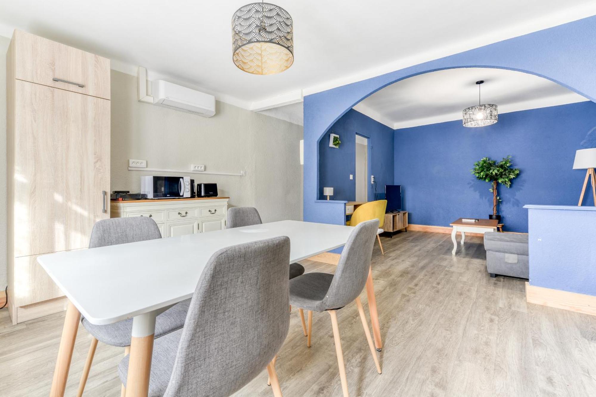 L'Arche De La Cite Avec Netflix Fibre Et Clim Apartment Carcassonne Bagian luar foto